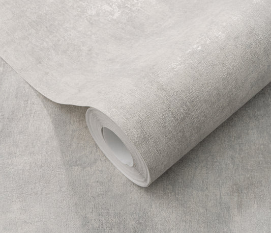 Light Grey modern wallpaper concrete wallpaper Neutral textured wallpaper Chalk matte wallpaper