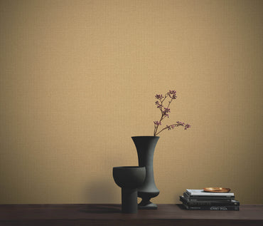 Caramel Tan Wallpaper Warm Brown Wallpaper Textured Linen Wallpaper Neutral Wallpaper Cozy Wall Decor Modern Minimalist Japandi Wallpaper