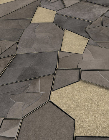 Dark Wallpaper Geometric Wallpaper Black Wallpaper Gold Wallpaper Modern Wallpaper Luxury Wallpaper Abstract Wallpaper Accent Wall Wallpaper
