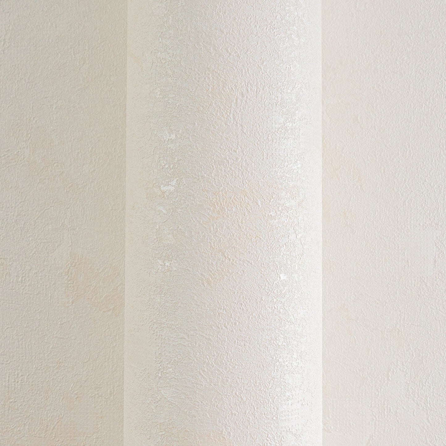 White Textured Plain Modern Rustic Faux Concrete Wallpaper