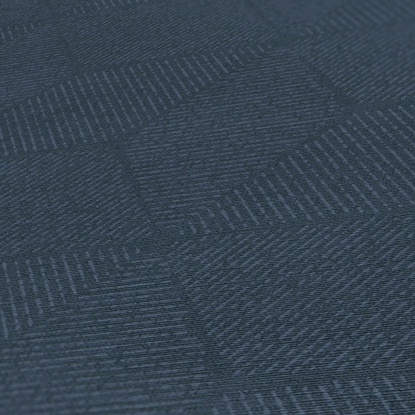 Dark Blue Geometric Textured Vinyl Wallpaper