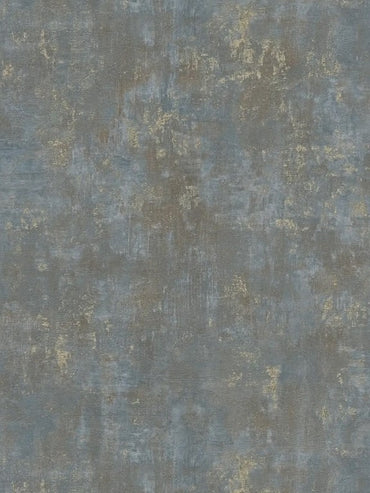 Modern Rustic Blue Gray Textured Faux Concrete wallpaper