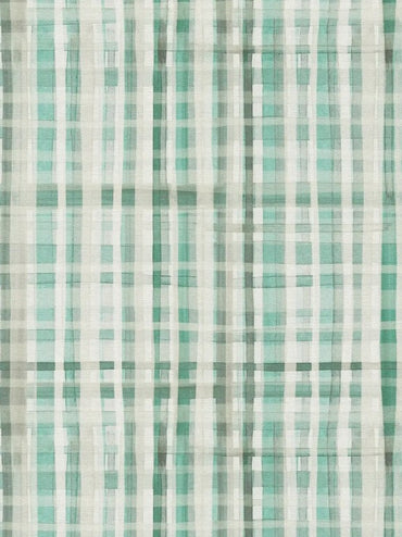 Green Geometric Textured Vinyl Wallpaper