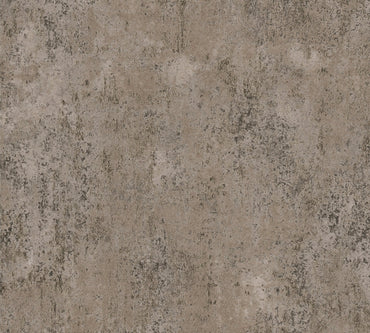 Taupe Concrete Look Vinyl Wallpaper – Modern Textured Industrial Wall Covering for Living Room & Office