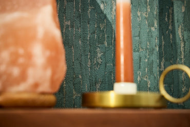 Green Teal Metallic Textured Vinyl Wallpaper