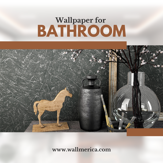 Wallpaper for Bathrooms: Moisture-Resistant and Stylish Options