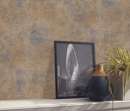 Taupe faux Stone modern wallpaper Neutral textured wallpaper Patina beige wallpaper Faux concrete wallpaper