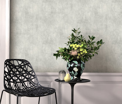 Light Grey modern wallpaper concrete wallpaper Neutral textured wallpaper Chalk matte wallpaper