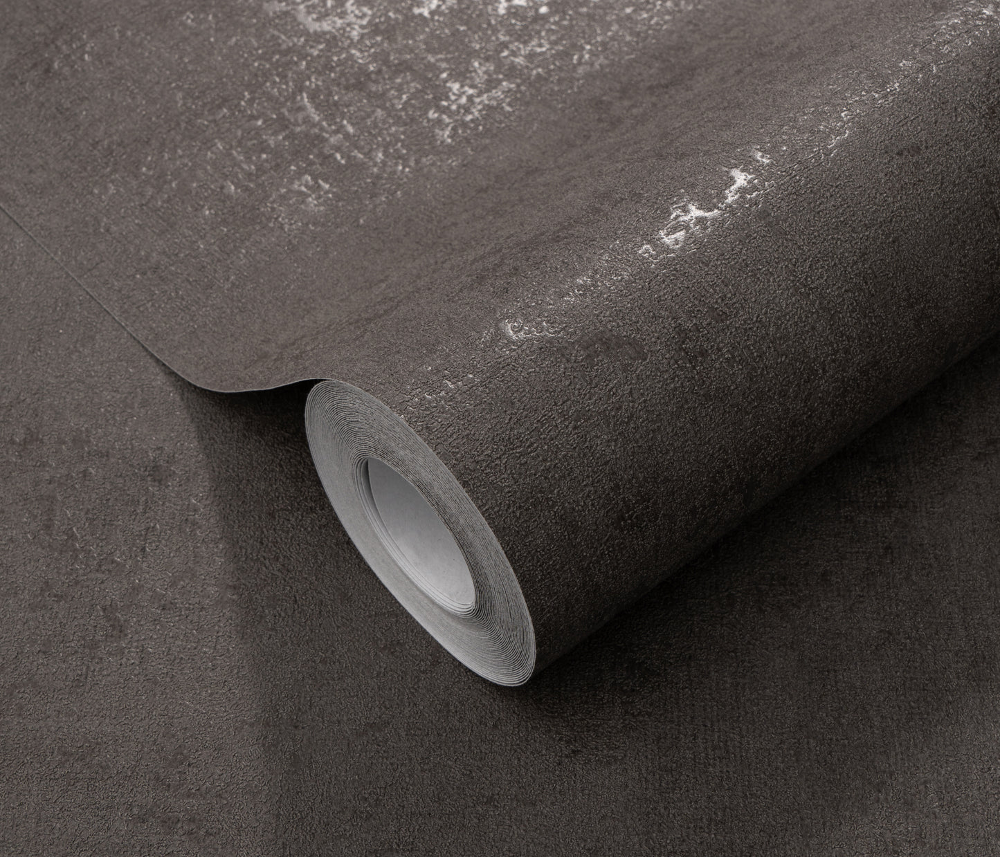 Charcoal Deep Graphite modern wallpaper Dark concrete wallpaper Industrial texture wallpaper