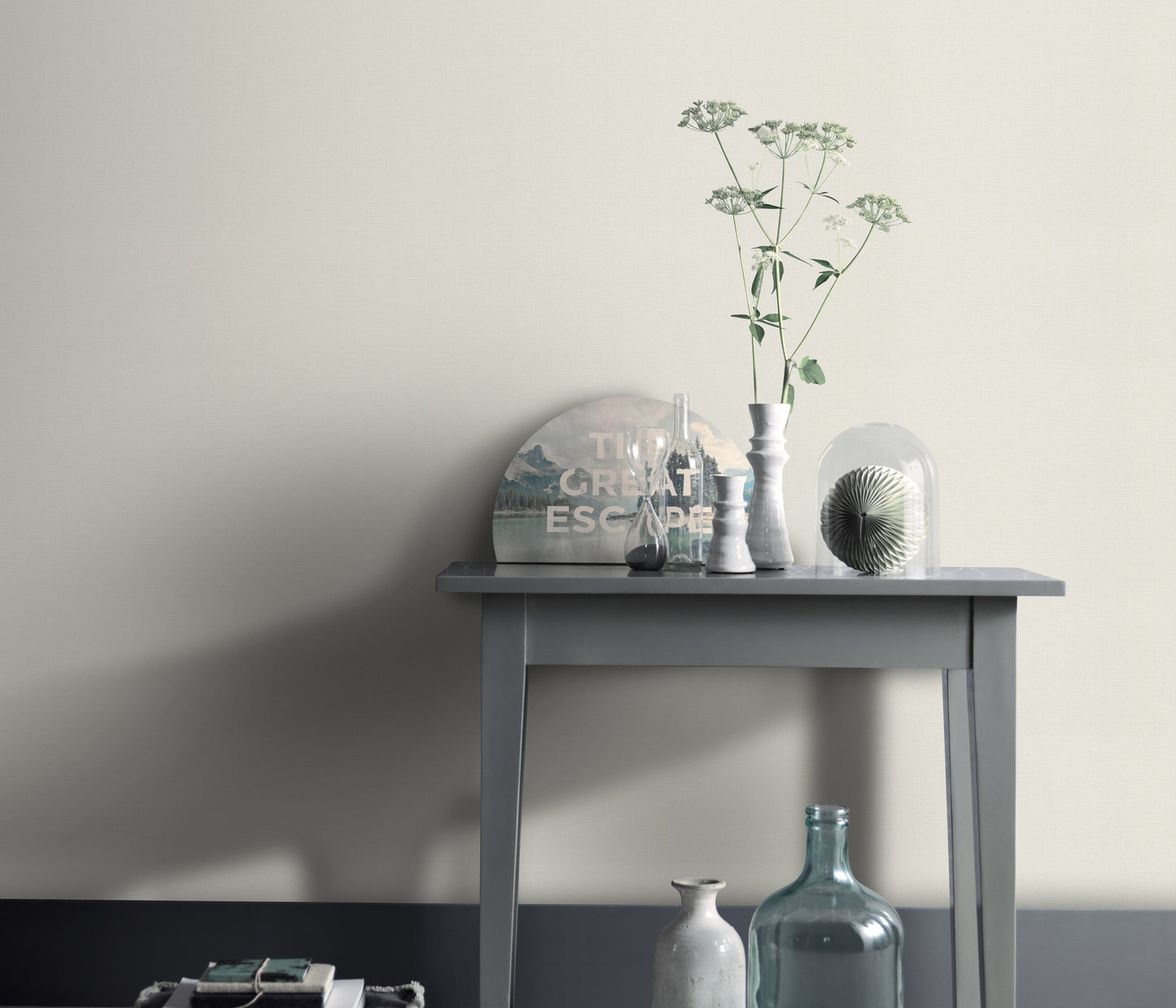 Off White Linen modern textured wallpaper Minimal fabric wallpaper Neutral wallpaper Scandinavian bedroom bathroom wallpaper