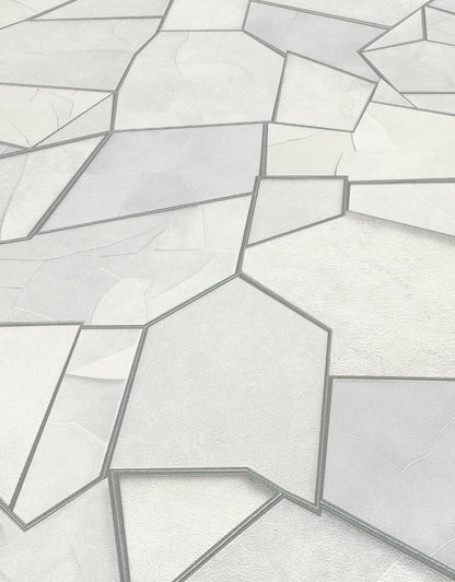 Light Grey Wallpaper Geometric Wallpaper Modern Wallpaper Neutral Wallpaper Abstract Wallpaper Minimalist Wallpaper Accent Wall Wallpaper