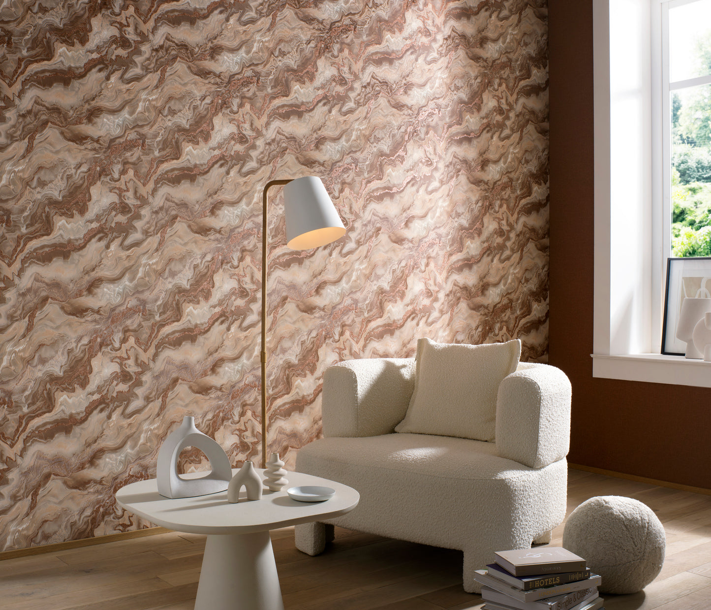 Rose Gold Marble Wallpaper Blush Marble Wallpaper Neutral Wallpaper Gold Vein Wallpaper Luxury Wallpaper Pink Beige Wallpaper Abstract