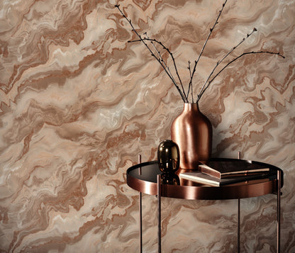 Rose Gold Marble Wallpaper Blush Marble Wallpaper Neutral Wallpaper Gold Vein Wallpaper Luxury Wallpaper Pink Beige Wallpaper Abstract
