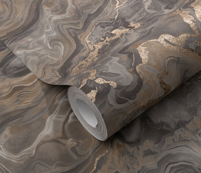 Taupe Marble Wallpaper Grey Marble Wallpaper Neutral Dark Wallpaper Luxury Wallpaper Modern Wallpaper Textured Wallpaper Vinyl Wallpaper