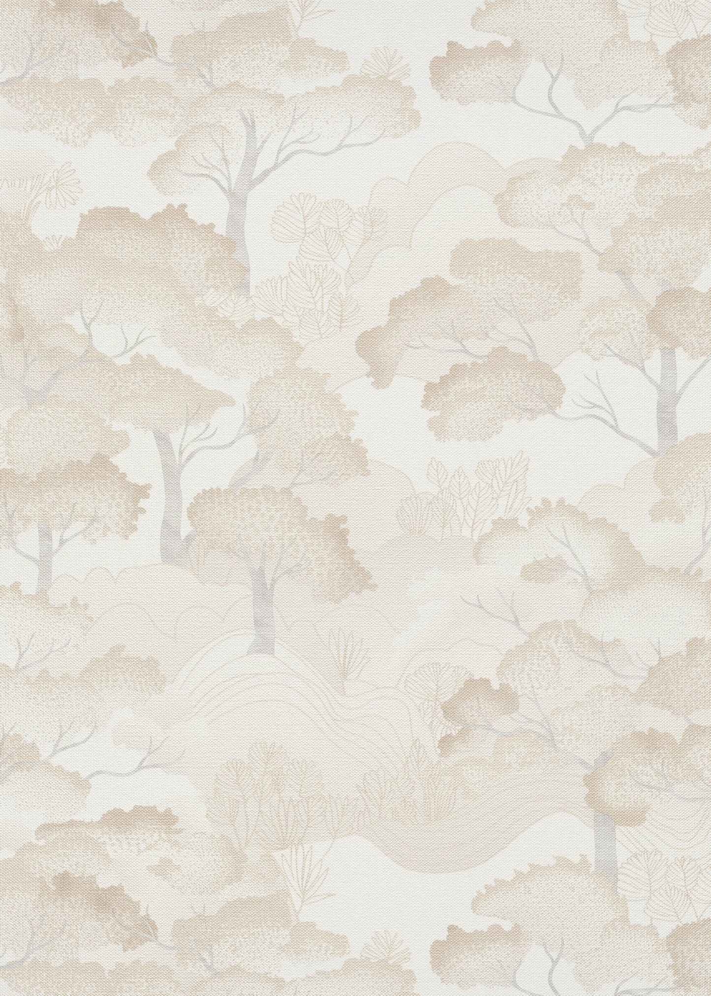Beige Wallpaper Neutral Wallpaper Minimalist Wallpaper Chinoiserie Wallpaper Tree Wallpaper Forest Wallpaper Cream Wallpaper Textured
