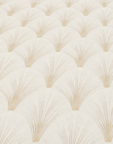 Art Deco Wallpaper Neutral Wallpaper Cream Wallpaper Gold Wallpaper Geometric Wallpaper Textured Wallpaper Vinyl Wallpaper Beige Wallpaper