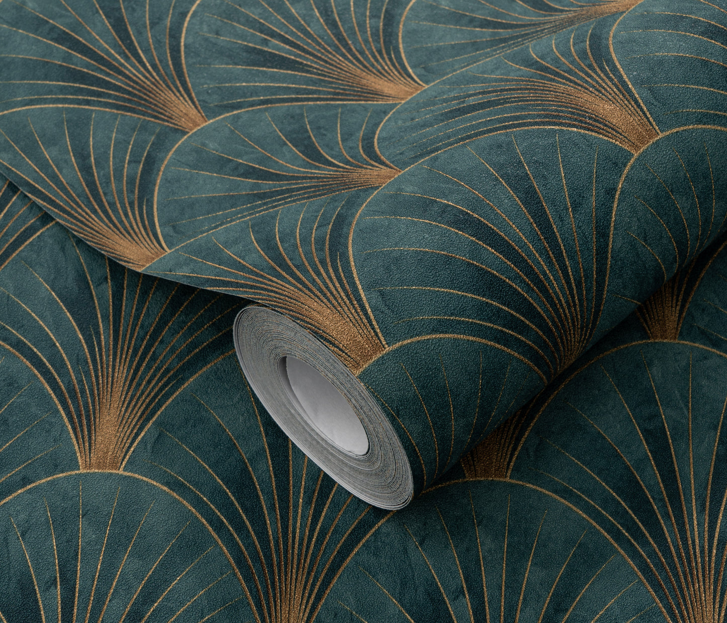 Art Deco Wallpaper Dark Green Wallpaper Emerald Wallpaper Gold Wallpaper Geometric Wallpaper Textured Wallpaper Vinyl Wallpaper Luxury