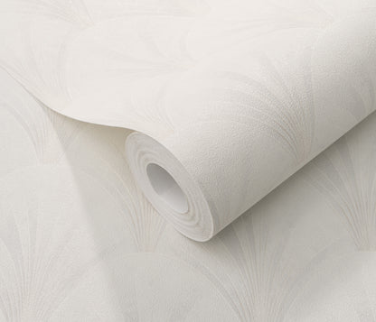White Wallpaper Neutral Wallpaper Ivory Wallpaper Minimal Wallpaper Textured Wallpaper Vinyl Wallpaper Art Deco Wallpaper Geometric