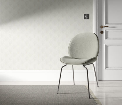 White Wallpaper Neutral Wallpaper Ivory Wallpaper Minimal Wallpaper Textured Wallpaper Vinyl Wallpaper Art Deco Wallpaper Geometric