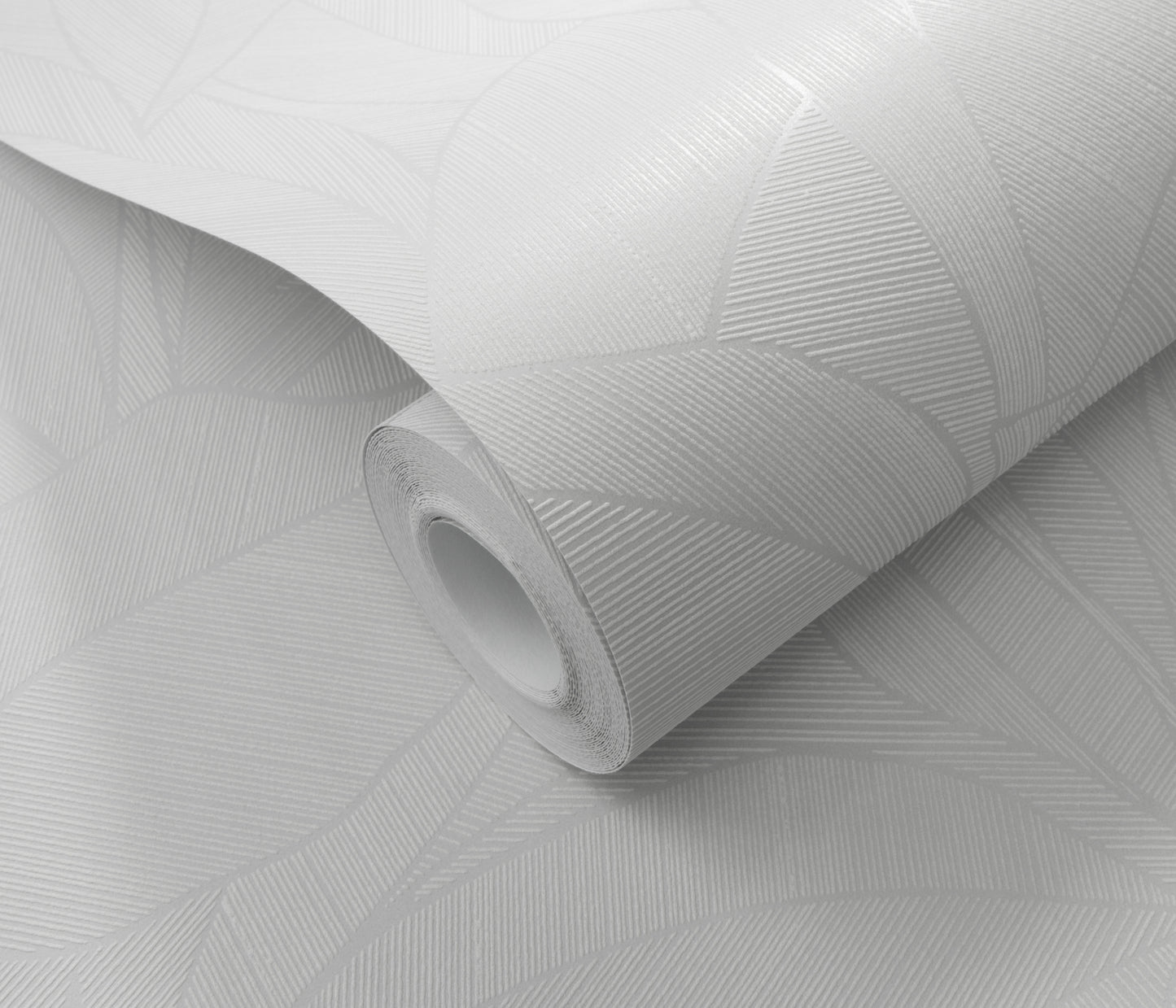 White Geometric Wallpaper | Modern Textured Line Wallpaper | Minimalist Abstract Vinyl Wallpaper | Neutral Wall Decor | Cameo Collection