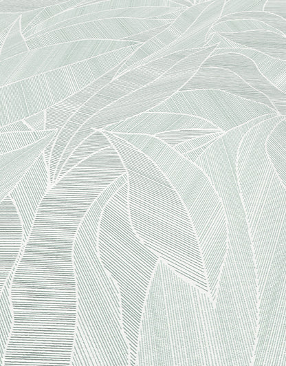 Sage Green Geometric Wallpaper | Modern Abstract Line Wallpaper | Textured Vinyl Wallpaper | Minimalist Neutral Wall Decor Cameo Collection