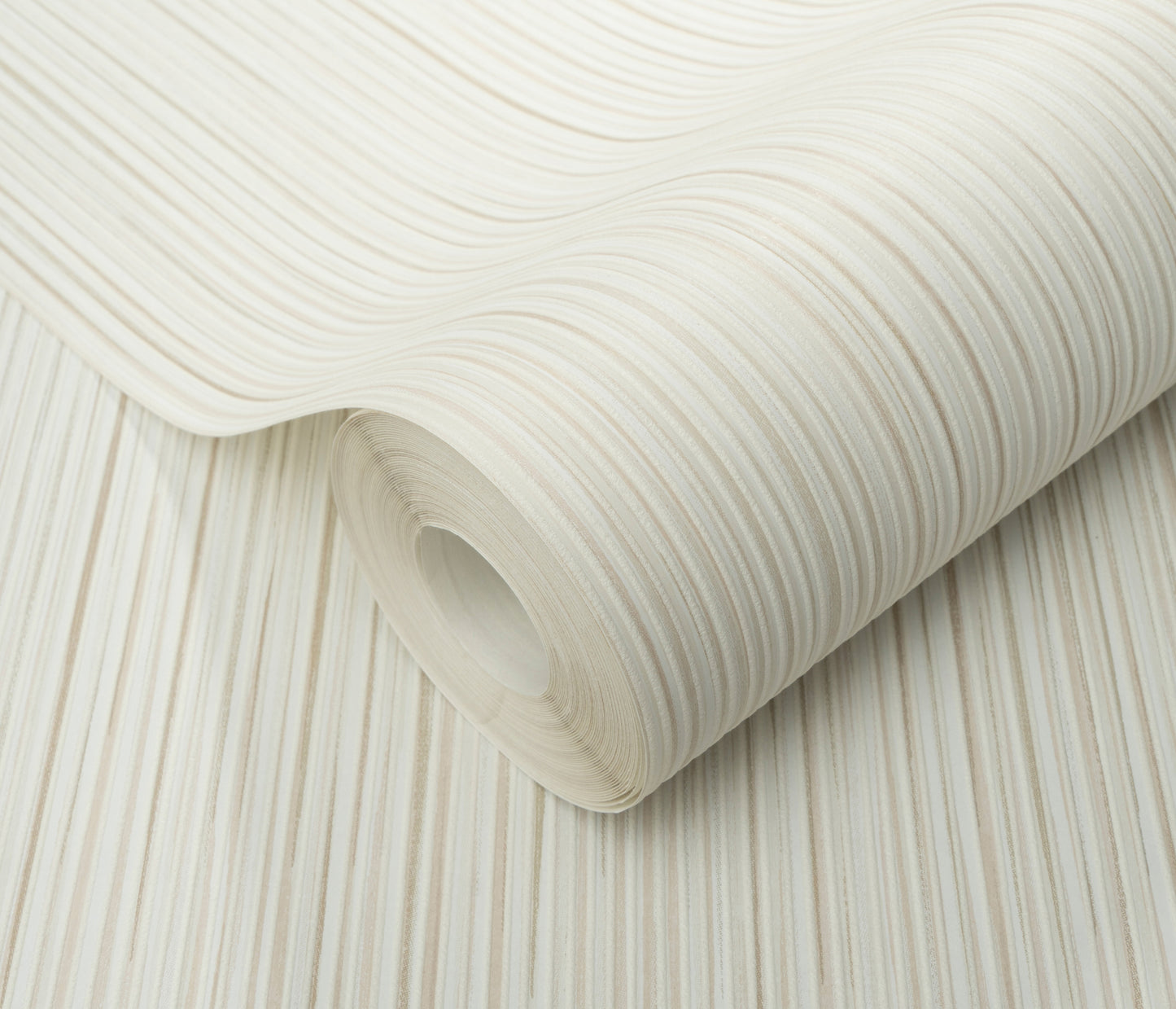 Beige Stripe Wallpaper | Modern Vertical Line Wallpaper | Neutral Textured Vinyl Wallpaper | Minimalist Wall Decor | Cameo Collection