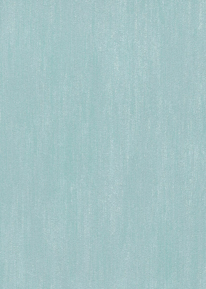 Blue Textured Wallpaper | Soft Aqua Vinyl Wallpaper | Modern Minimalist Wall Covering | Subtle Fabric Effect | Cameo Collection