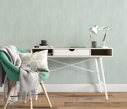 Light Green Wallpaper Modern Minimalist Wallpaper Textured Vinyl Wall Covering Soft Mint Neutral Home Decor