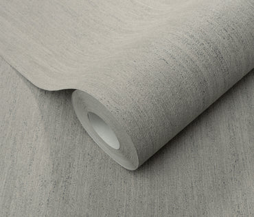 Gray Wallpaper Textured Wallpaper Vinyl Wallpaper Non Woven Neutral Minimalist Plain Wall Covering