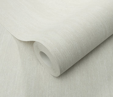 Soft Beige Wallpaper Modern Textured Vinyl Wallpaper Non Woven Minimalist Plain Neutral Wall Decor