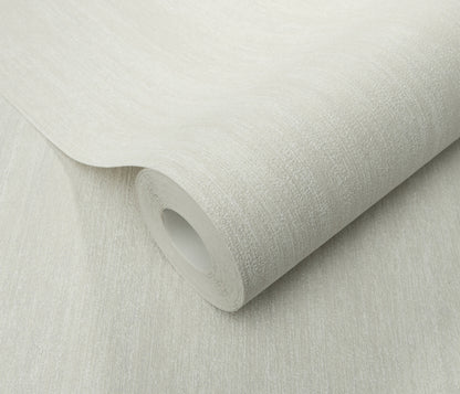 Soft Beige Wallpaper Modern Textured Vinyl Wallpaper Non Woven Minimalist Plain Neutral Wall Decor