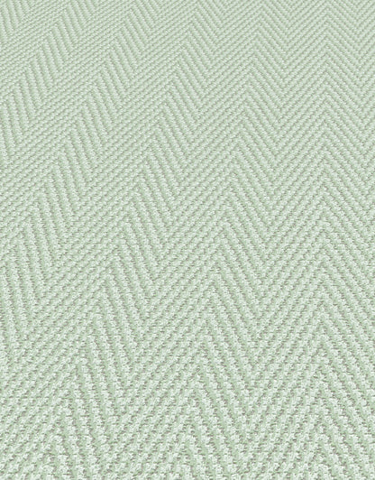 Sage Green Chevron Wallpaper | Textured Vinyl Wallpaper | Modern Geometric Wall Covering | Soft Pattern Minimal Decor | Cameo Collection
