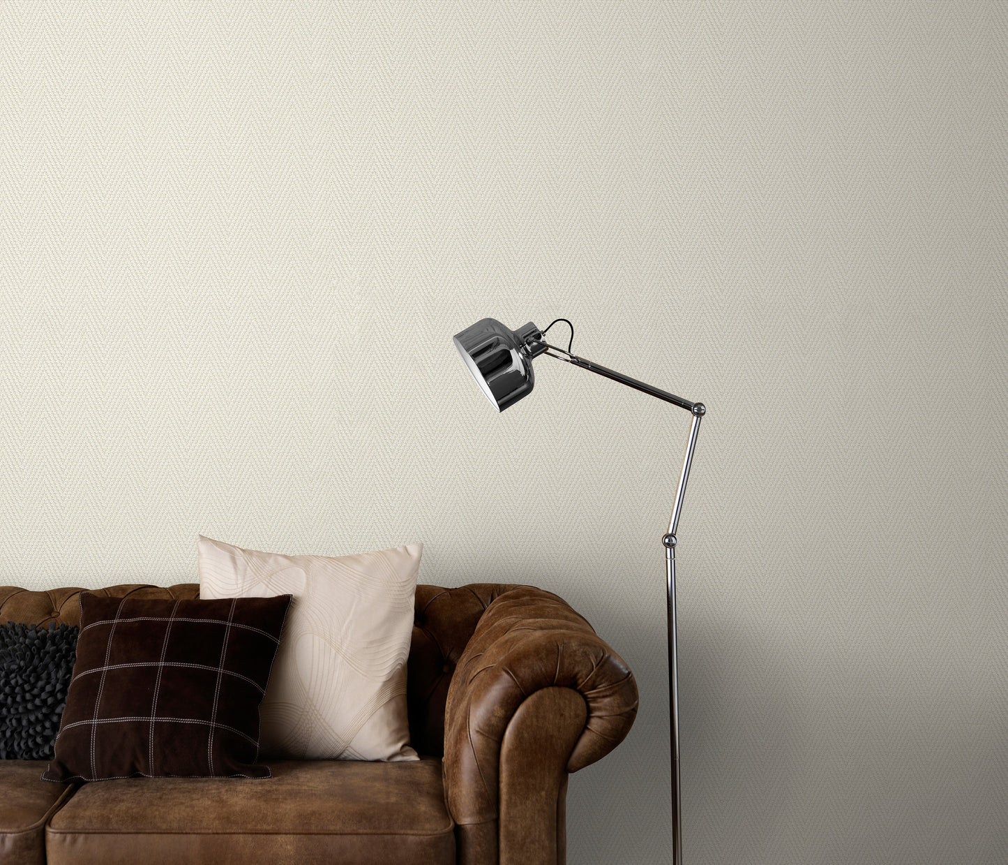 Light Grey Textured Wallpaper | Neutral Vinyl Wallpaper | Modern Minimalist Wall Covering | Soft Linen Effect Decor | Cameo Collection
