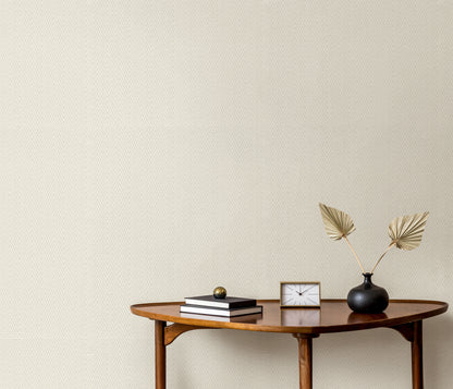 Light Grey Textured Wallpaper | Neutral Vinyl Wallpaper | Modern Minimalist Wall Covering | Soft Linen Effect Decor | Cameo Collection