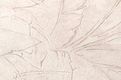 Floral Tropical Beige Modern Wallpaper