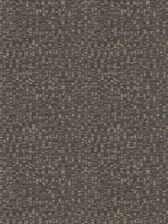 Dark Brown Metallic Textured Vinyl Wallpaper