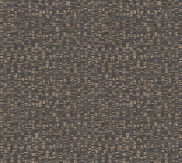 Dark Brown Metallic Textured Vinyl Wallpaper