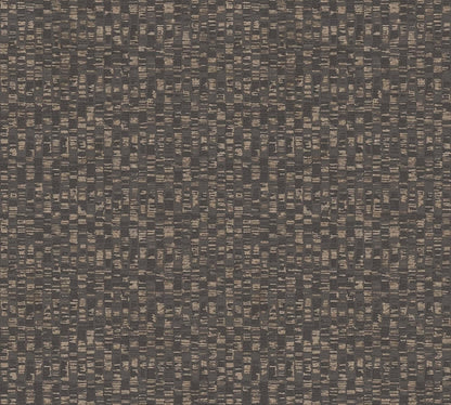Dark Brown Metallic Textured Vinyl Wallpaper