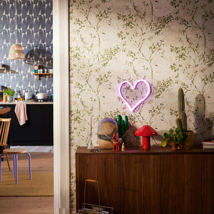 Green Botanical Textured Wallpaper