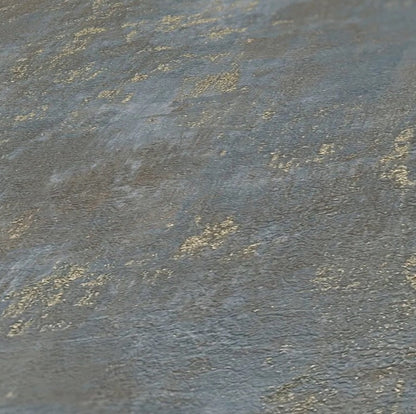Modern Rustic Blue Gray Textured Faux Concrete wallpaper