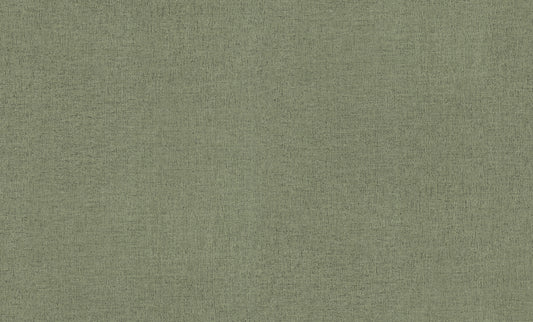 Green Textured Vinyl Wallpaper with Linen Look