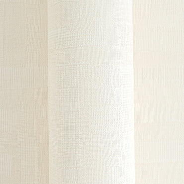 Beige Textured Vinyl Wallpaper – Woven Linen Look