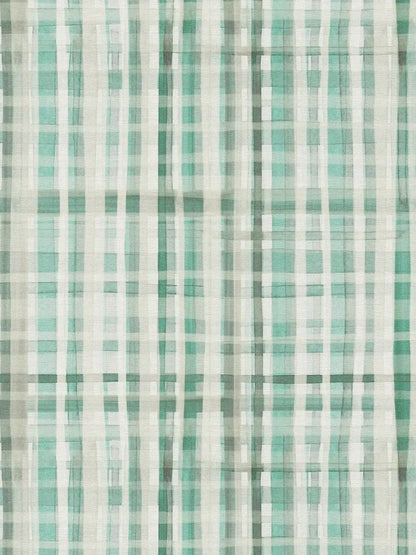Green Geometric Textured Vinyl Wallpaper
