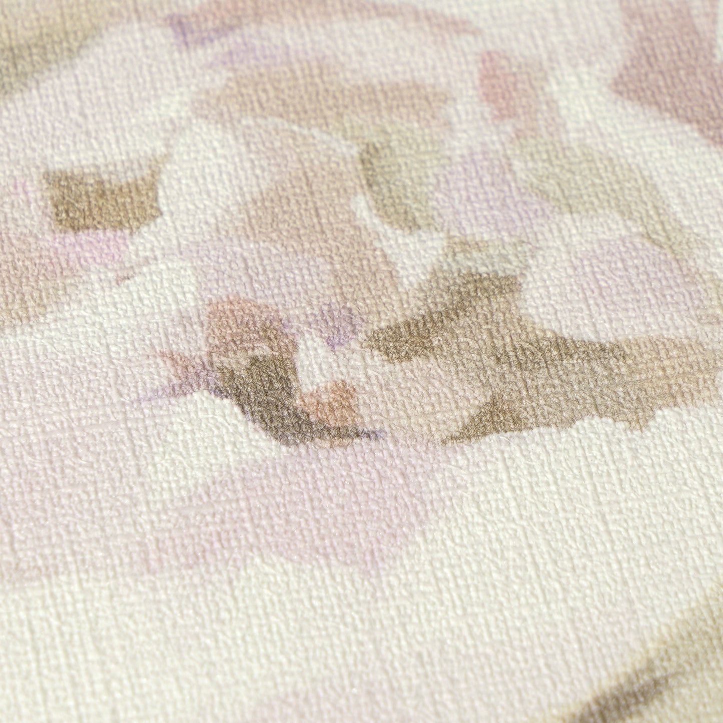 Vintage Romantic Cream & Pink Peony Floral Wallpaper | Elegant Textured Canvas Watercolor Blossom Wall Covering | Luxury Classic Cottagecore