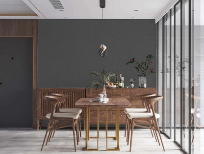 Charcoal Textured Vinyl Wallpaper